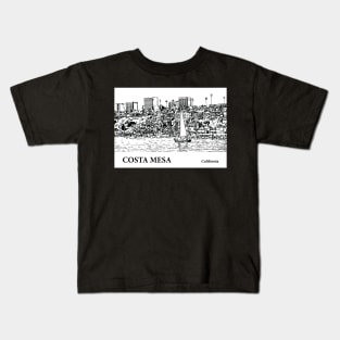 Costa Mesa California Kids T-Shirt